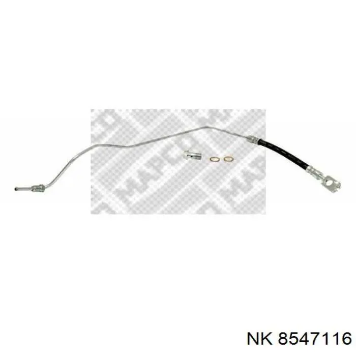 Купити 8547116 NK Шланг гальмівний задній, правий