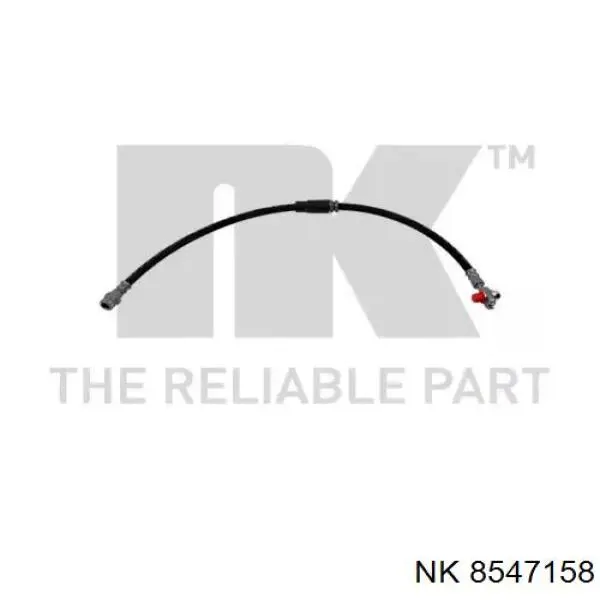 Шланг гальмівний передній NK 8547158 ціна, від 7.61 USD