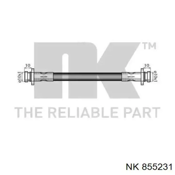 Купити T79012 Brembo Шланг гальмівний задній