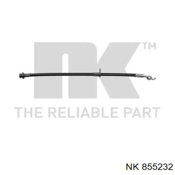 Шланг гальмівний передній NK 855232 ціна, від 13.38 USD