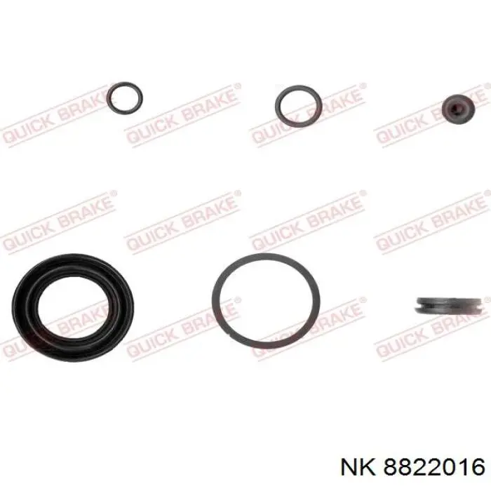 Ремкомплект супорту гальмівного заднього NK 8822016 ціна, від 6.29 USD