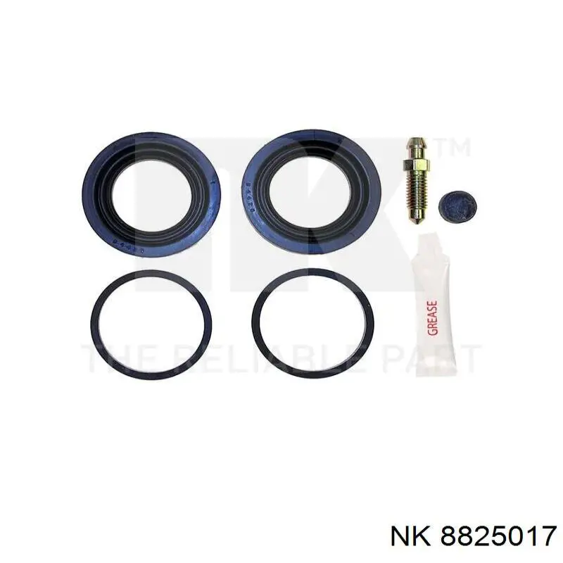 Ремкомплект супорту гальмівного переднього NK 8825017 ціна, від 7.71 USD