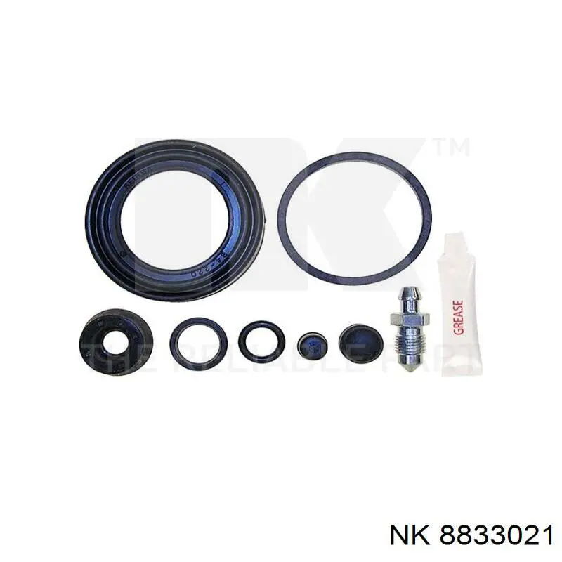 Ремкомплект супорту гальмівного заднього NK 8833021 ціна, від 17.70 USD