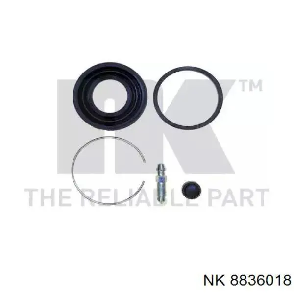 Ремкомплект супорту гальмівного заднього NK 8836018 ціна, від 5.27 USD