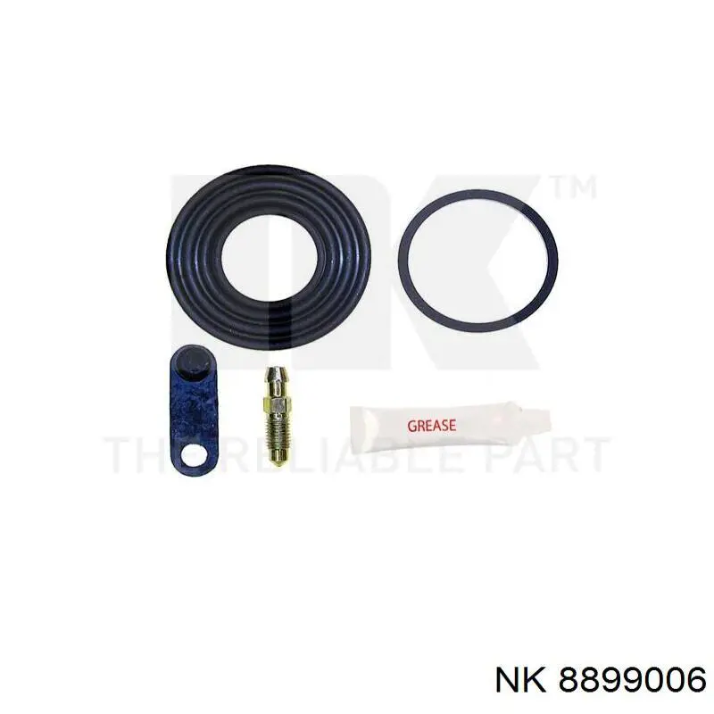 Ремкомплект супорту гальмівного переднього NK 8899006 ціна, від 4.19 USD