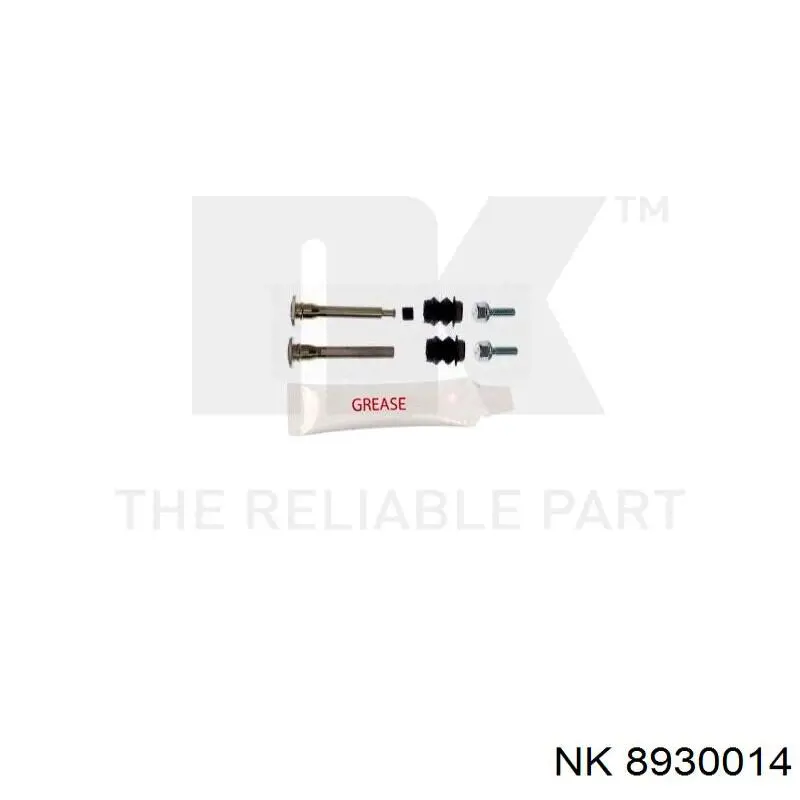 Ремкомплект супорту гальмівного переднього NK 8930014