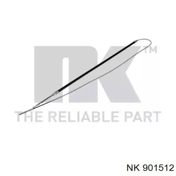 Трос ручного гальма задній, правий/лівий NK 901512 ціна, від 6.71 USD