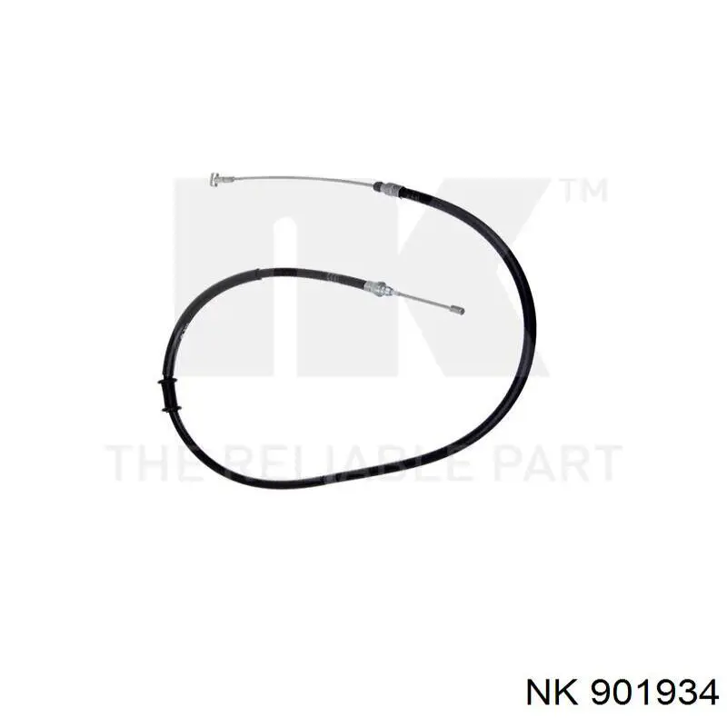 Трос стоянкового гальма задній лівий NK 901934 ціна, від 9.71 USD