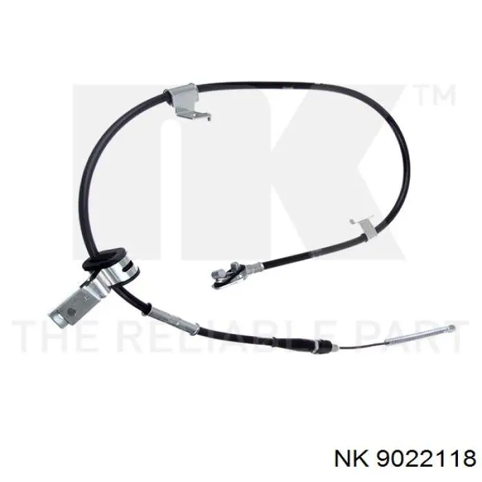 Трос ручника задній правий ABS K14009