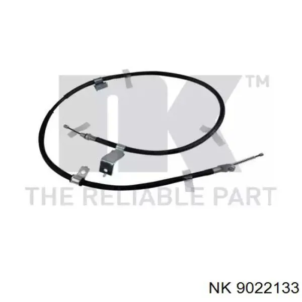 Трос стоянкового гальма задній лівий NK 9022133 ціна, від 25.54 USD