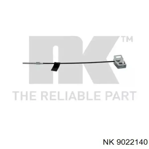 Трос стоянкового гальма передній NK 9022140 ціна, від 12.63 USD