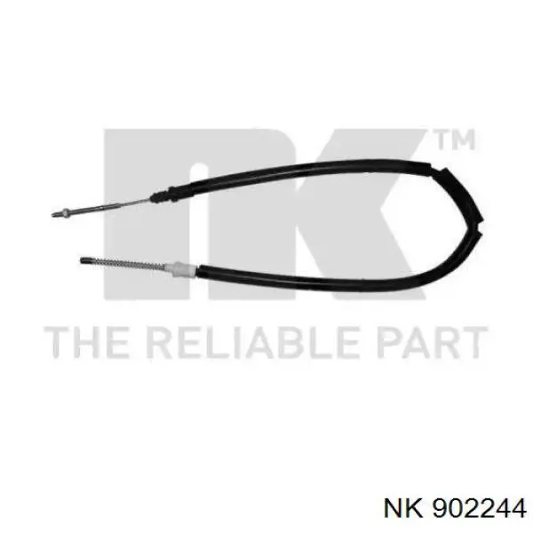 Купити 3653004A01 Nissan/Infiniti Трос ручного гальма задній, правий