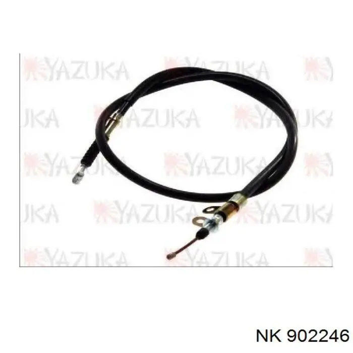 36402D4000 Nissan/Infiniti Трос ручного гальма передній