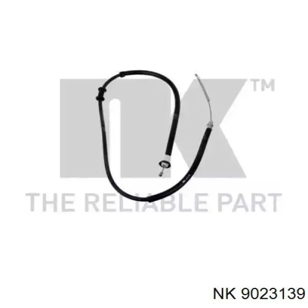 Трос стоянкового гальма задній правий NK 9023139 ціна, від 13.96 USD