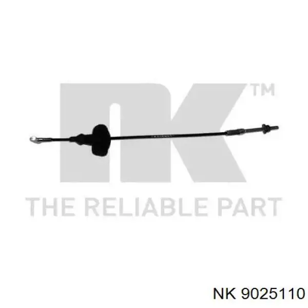 Трос стоянкового гальма передній NK 9025110 ціна, від 5.53 USD