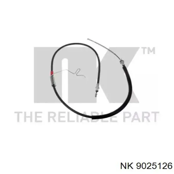 Трос стоянкового гальма задній лівий Goodrem RM4406 ціна, від 13.36 USD