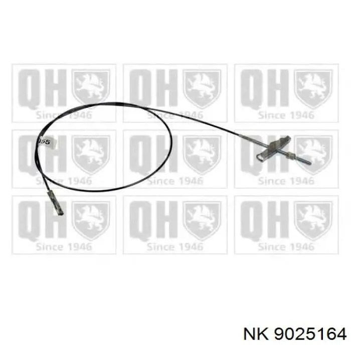 Трос ручника проміжний Linex 150228