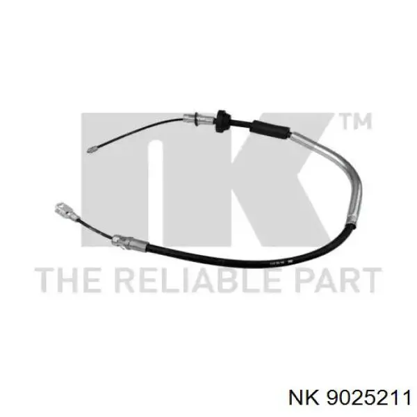 Трос стоянкового гальма передній NK 9025211 ціна, від 23.49 USD