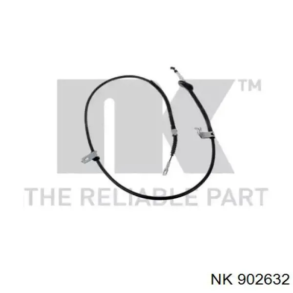 Трос ручника задній правий NK 902632