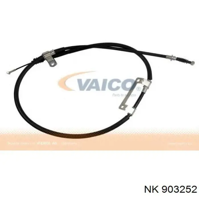 Трос стоянкового гальма задній лівий NK 903252 ціна, від 20.46 USD