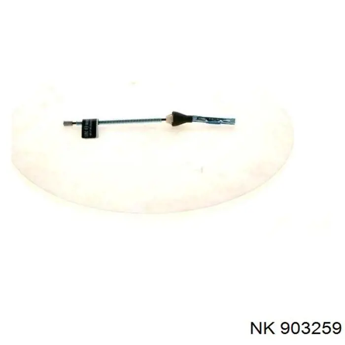Трос стоянкового гальма задній правий NK 903259 ціна, від 29.53 USD