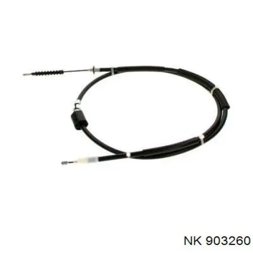 Трос стоянкового гальма задній лівий NK 903260 ціна, від 34.19 USD