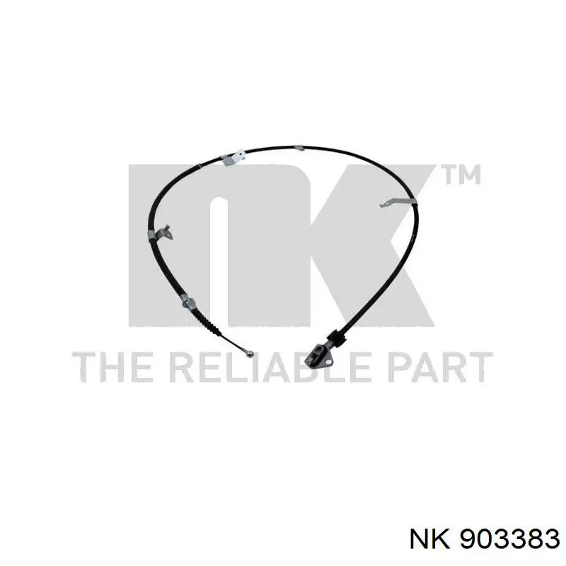 Трос стоянкового гальма передній Mercedes A6394202785 ціна, від 10.98 USD