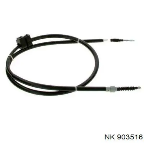 Трос стоянкового гальма задній правий NK 903516 ціна, від 16.45 USD