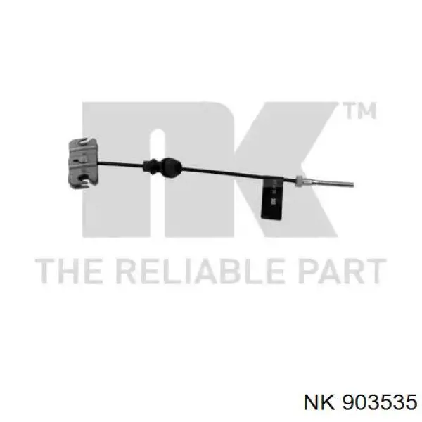Трос стоянкового гальма передній NK 903535 ціна, від 17.93 USD