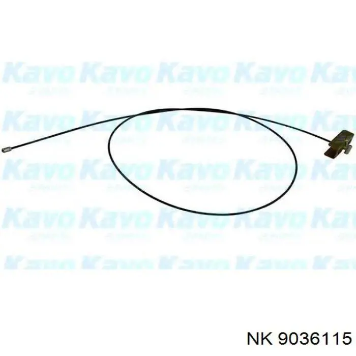 Трос стоянкового гальма проміжний NK 9036115 ціна, від 6.19 USD
