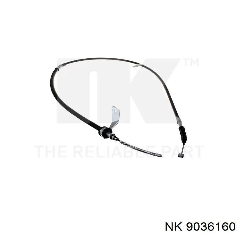 Трос ручного гальма, проміжний RM4506 Goodrem