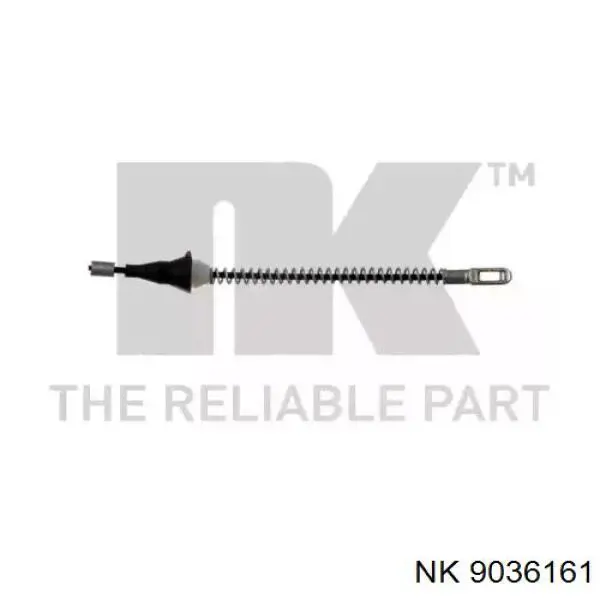 Трос ручного гальма задній, правий/лівий NK 9036161 ціна, від 6.40 USD
