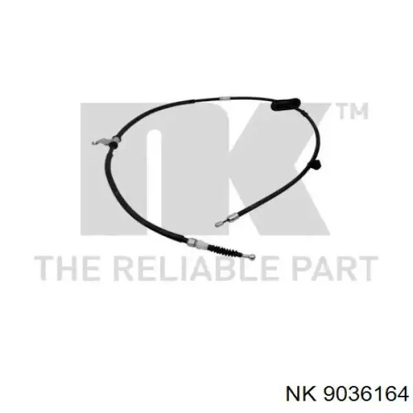 9036164 NK Трос ручного гальма задній, правий
