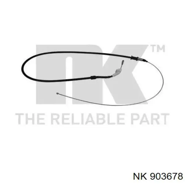 Трос ручника задній правий NK 903678