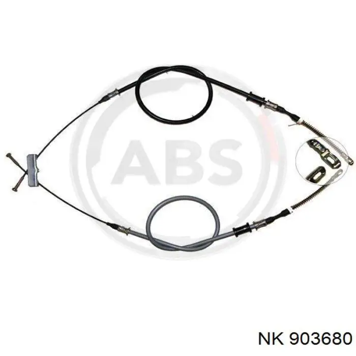 Гальмо стоянкове ABS K11285