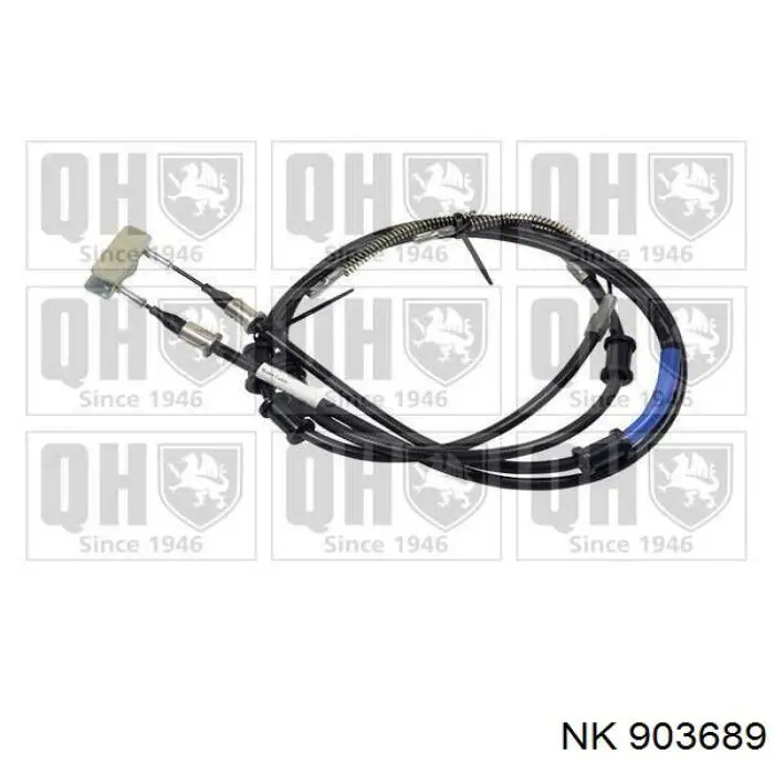 Трос ручного гальма задній, правий/лівий NK 903689 ціна, від 19.70 USD
