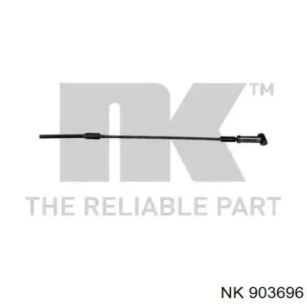 Трос стоянкового гальма передній NK 903696 ціна, від 3.91 USD