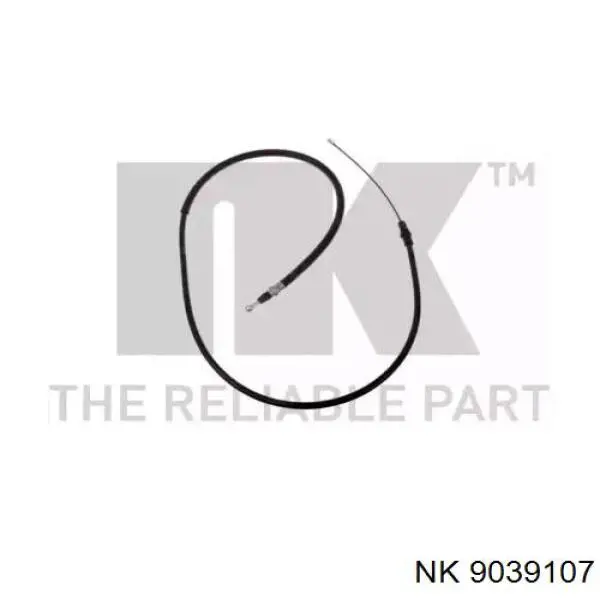 Трос ручного гальма задній, правий/лівий NK 9039107 ціна, від 8.69 USD