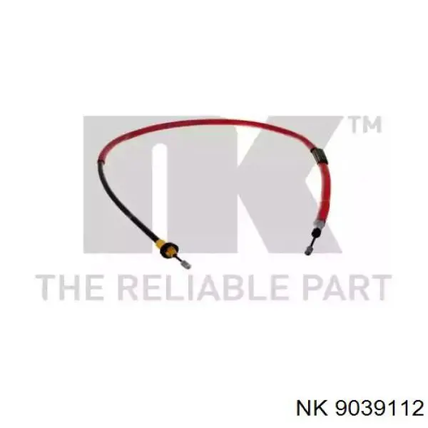 Трос стоянкового гальма задній лівий NK 9039112 ціна, від 11.62 USD