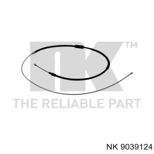 Трос ручного гальма задній, правий/лівий NK 9039124 ціна, від 11.96 USD