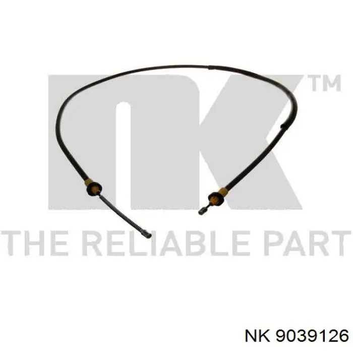 Трос ручного гальма задній, правий/лівий NK 9039126 ціна, від 11.25 USD
