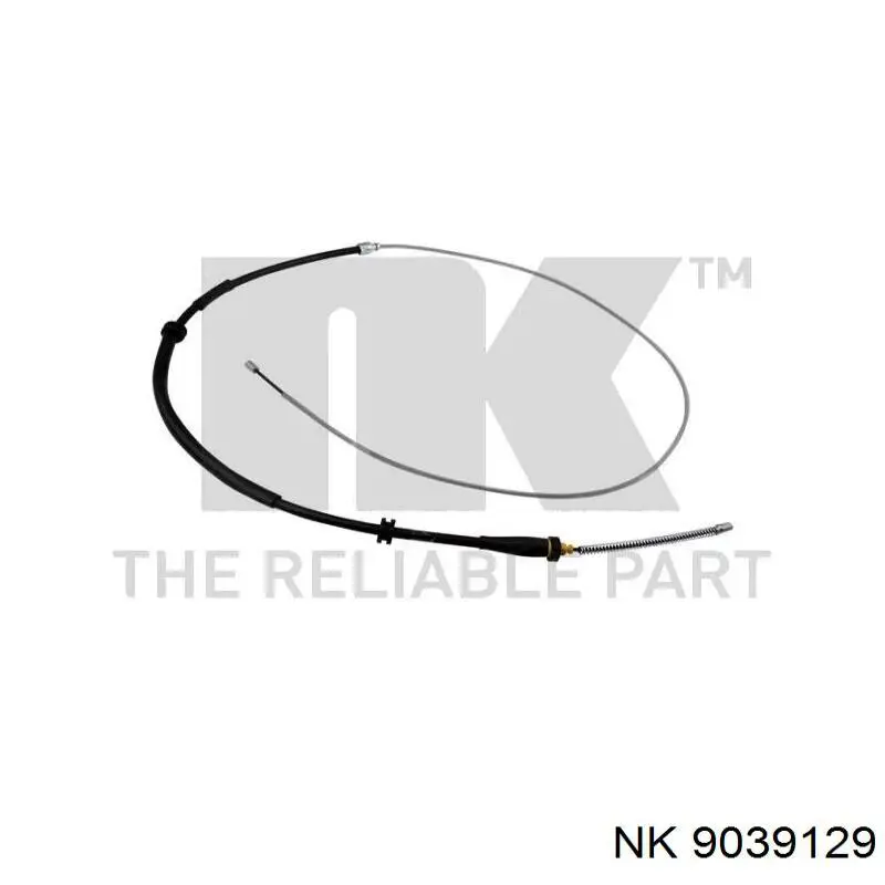 Трос ручного гальма задній, правий/лівий NK 9039129 ціна, від 12.93 USD