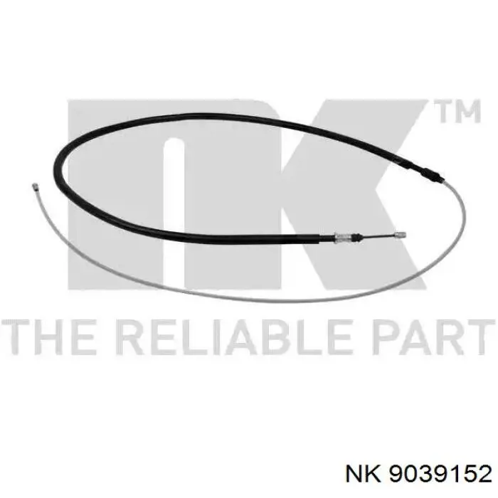 Трос ручного гальма задній, правий/лівий NK 9039152 ціна, від 11.25 USD