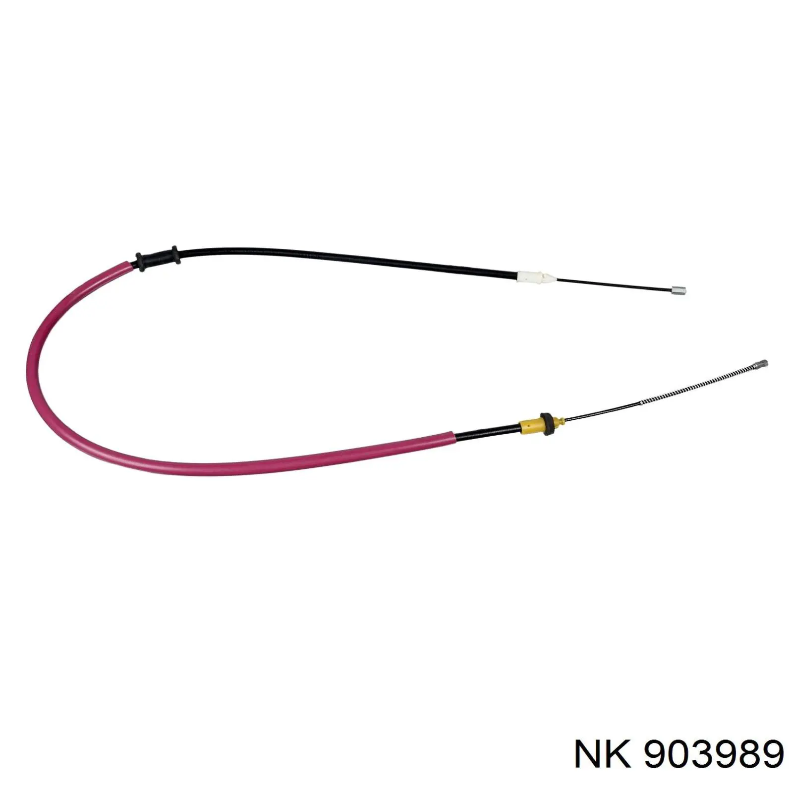 Трос стоянкового гальма задній лівий NK 903989 ціна, від 7.60 USD