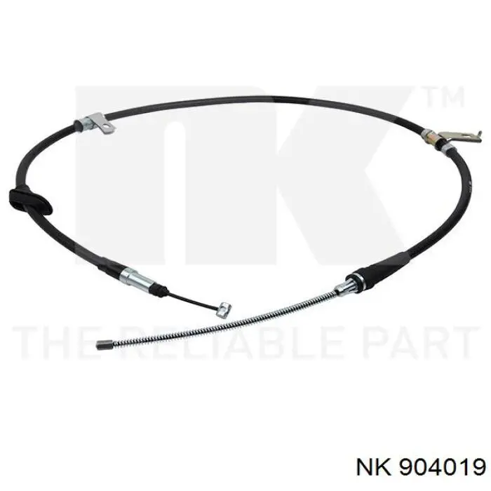 Трос стоянкового гальма задній лівий NK 904019 ціна, від 27.40 USD
