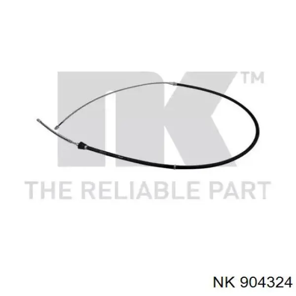 Трос ручного гальма задній, правий/лівий NK 904324 ціна, від 9.94 USD