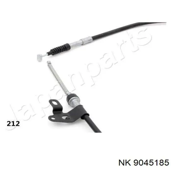 Трос стоянкового гальма задній лівий NK 9045185 ціна, від 17.13 USD