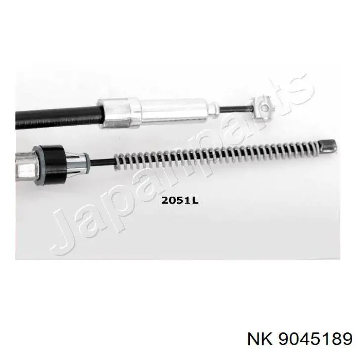 Трос стоянкового гальма задній лівий NK 9045189 ціна, від 25.02 USD