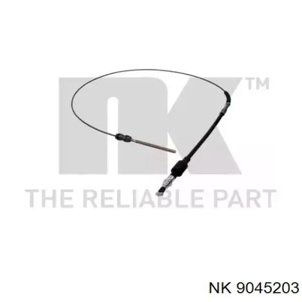 Трос стоянкового гальма передній NK 9045203 ціна, від 26.08 USD