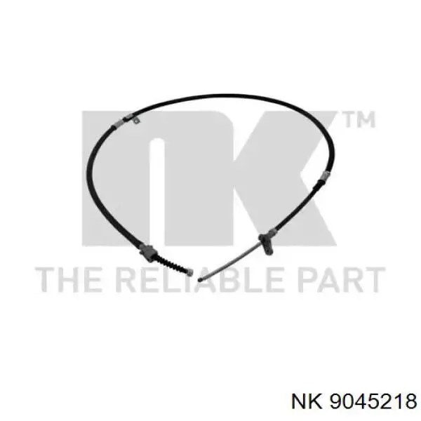 Трос ручного гальма задній, правий NK 9045218 ціна, від 25.15 USD